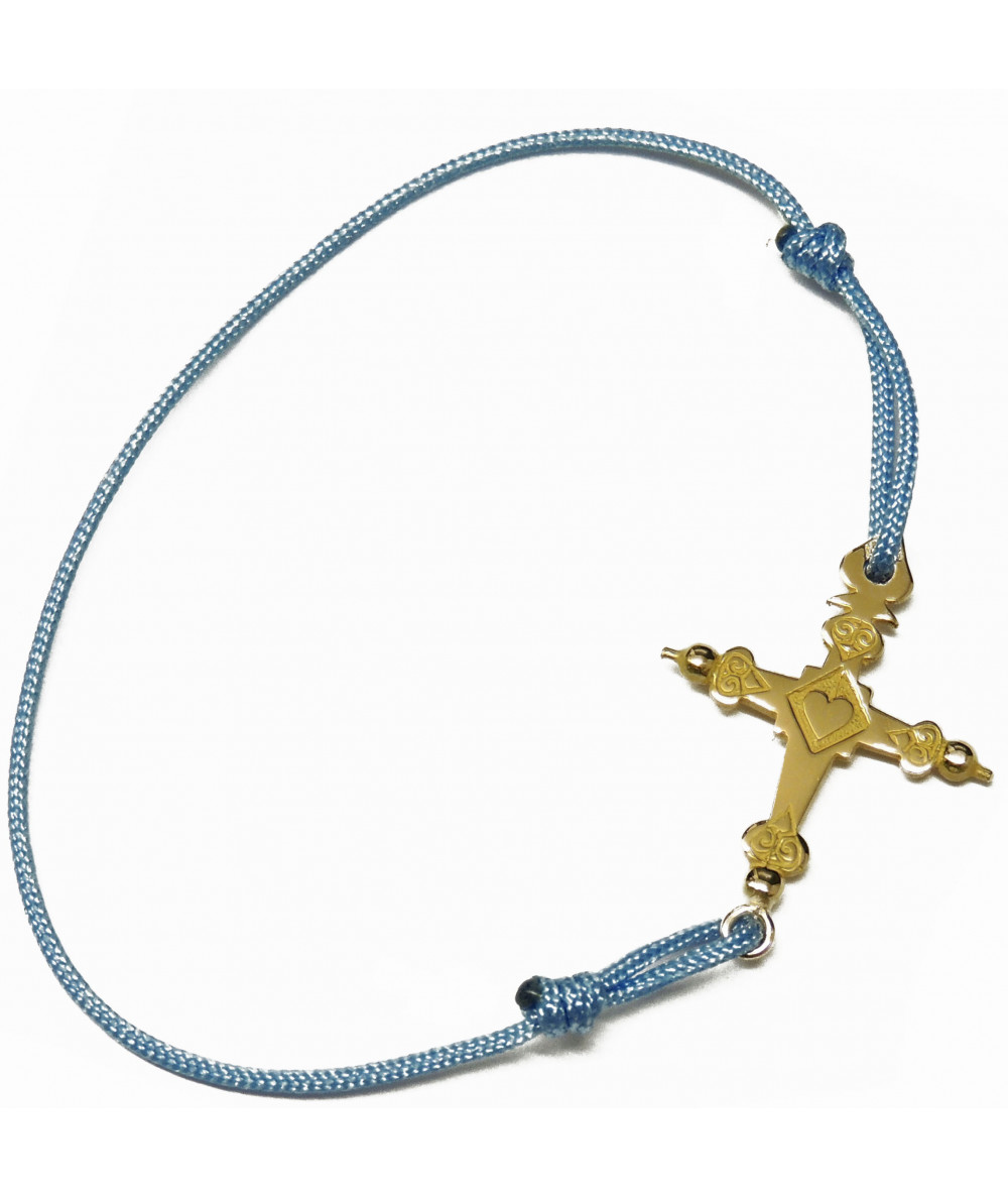 Croix de Savoie en bracelet joly-pottuz bijoutier Megève