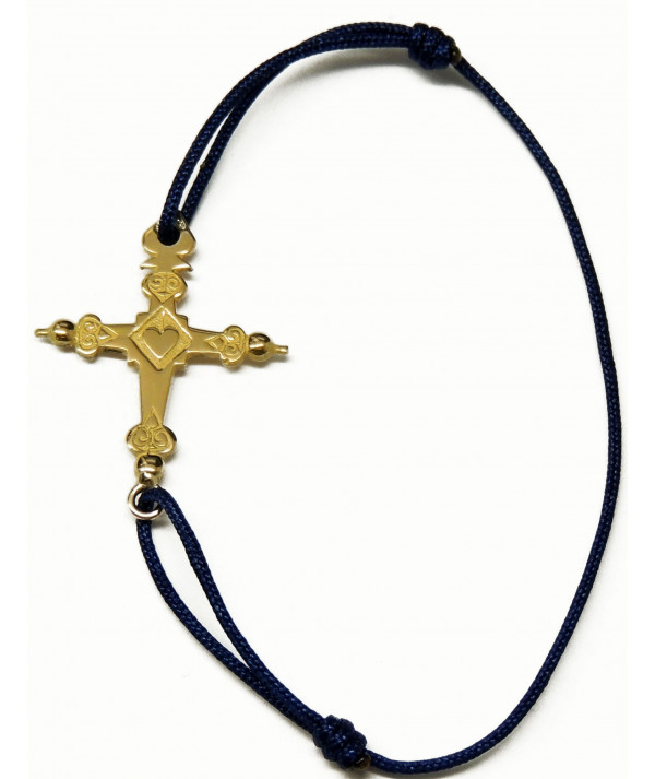 Croix de Savoie en bracelet joly-pottuz bijoutier Megève