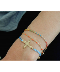 Croix de Savoie en bracelet joly-pottuz bijoutier Megève
