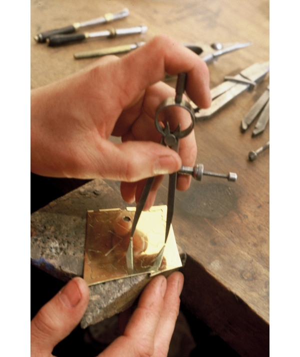 fabrication de la croix de Megève