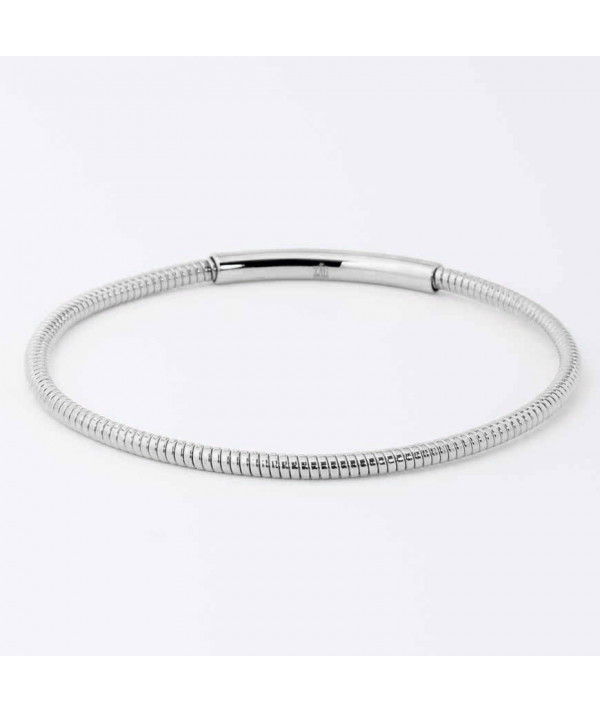Bracelet jonc strié ZAG //Joly-Pottuz Megève//