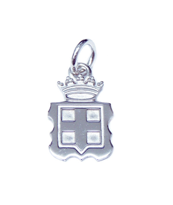 Pendentif blason de Savoie en Argent  JOLY-POTTUZ Joaillier Megève
