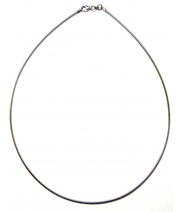 Collier cercle Omega en argent 925Joly-Pottuz Megève