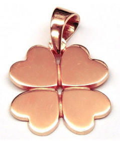 Pendentif Trèfle bijouterie Joly-pottuz Megève