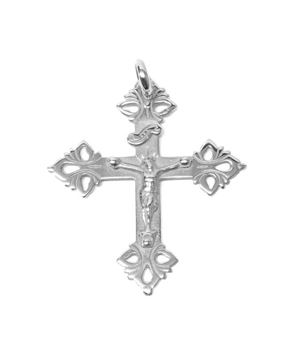 Croix de Megève 3cm avec Christ Or ou Argent joly-Pottuz Megeve