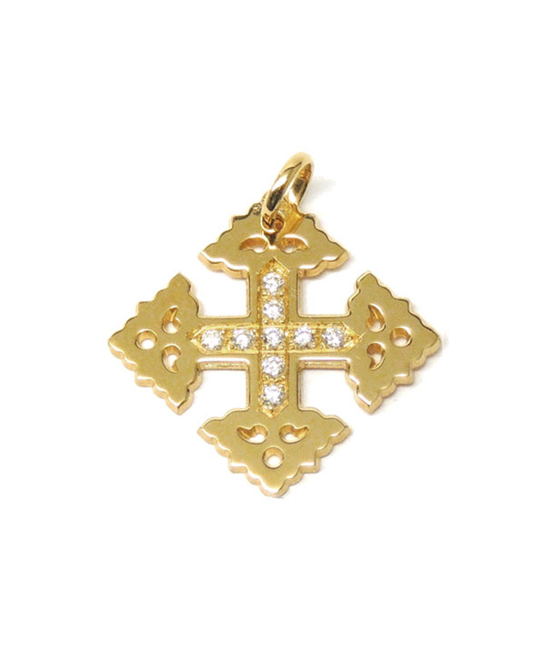 croix de Megève diamant bijouterie joly-pottuz