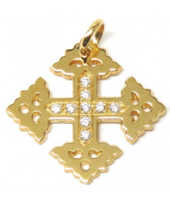 croix de Megève diamant bijouterie joly-pottuz