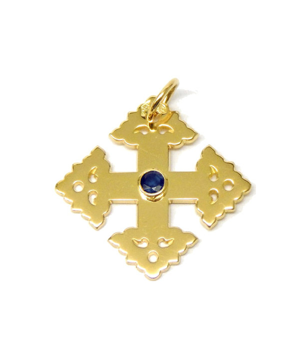 Croix -Megève-2cm-saphir-Joly-pottuz