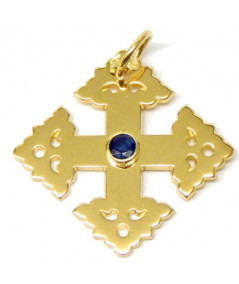 Croix -Megève-2cm-saphir-Joly-pottuz