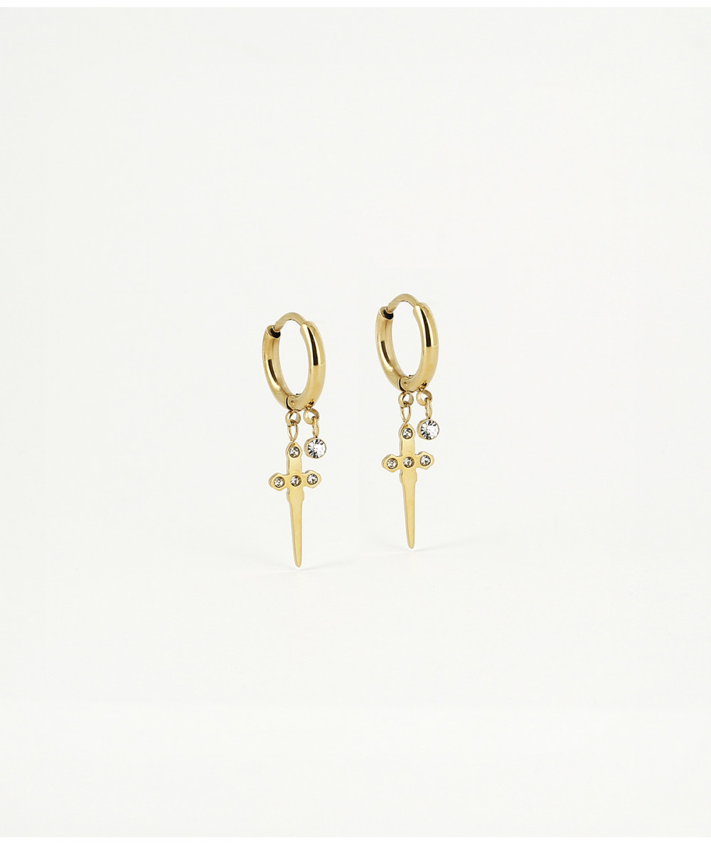 Noucles d'oreilles Magdalena ZAG créoles