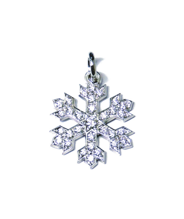 Pendentif Cristal de neige Joly-pottuz Bijoutier Megève