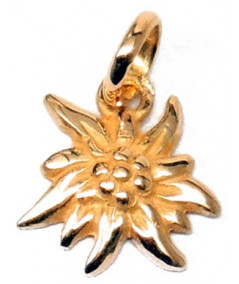Pendentif Edelweiss 1 cm Joly-Pottuz bijoutier Megève