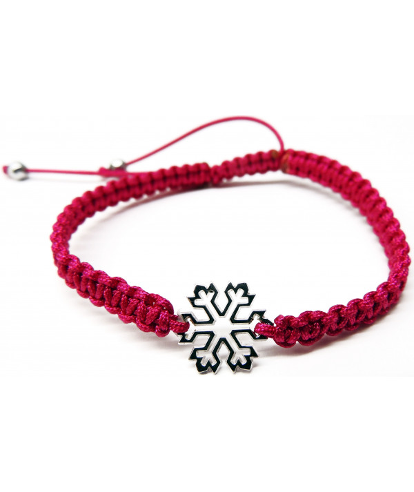 bracelet cristal de neige cordon bijouterie JOLY-POTTUZ Megève