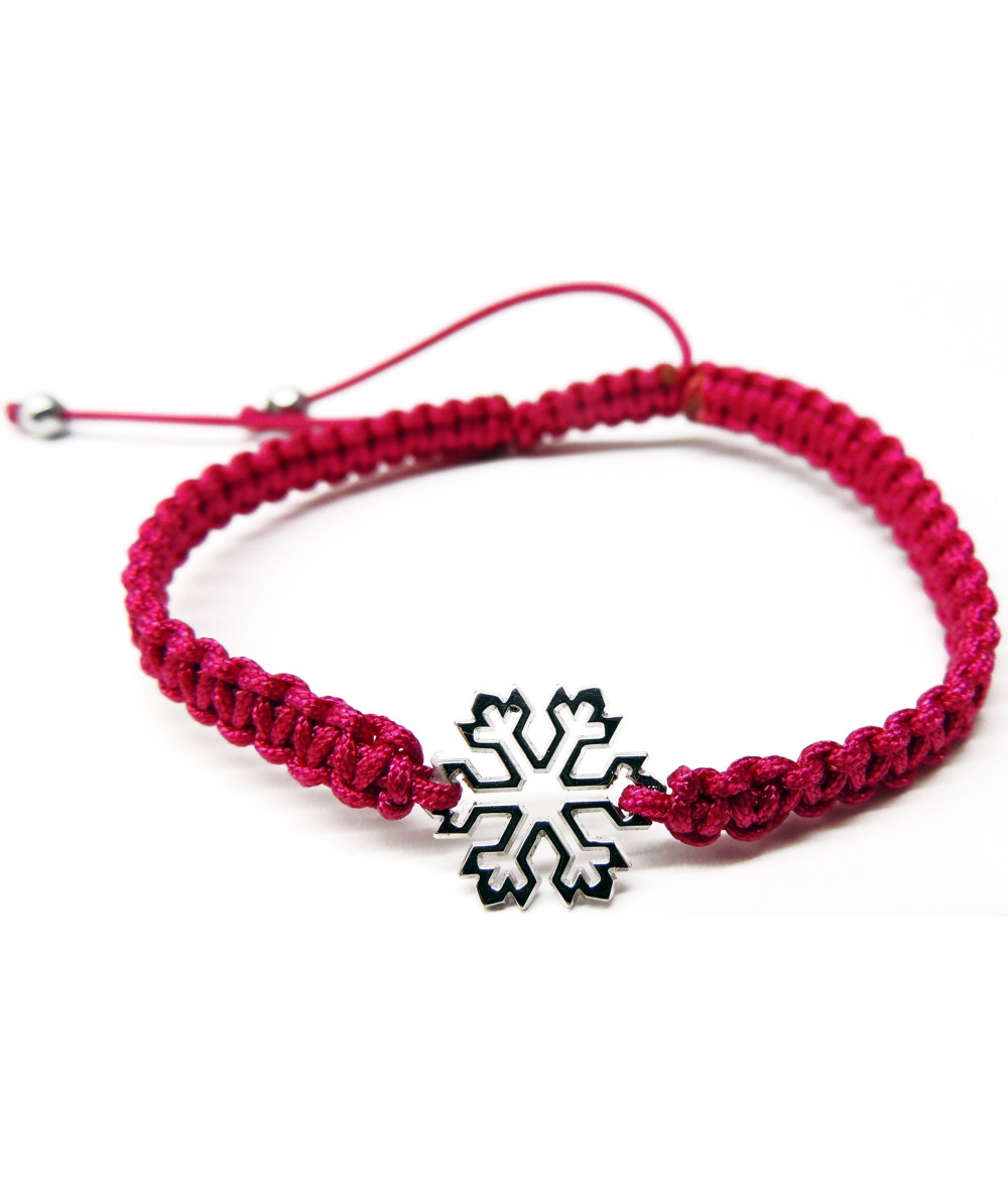 bracelet cristal de neige cordon bijouterie JOLY-POTTUZ Megève