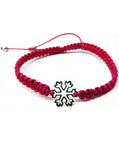 bracelet cristal de neige cordon bijouterie JOLY-POTTUZ Megève