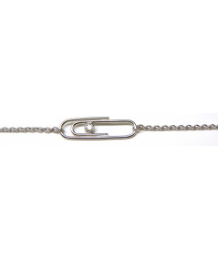 Bracelet trombone sur or 750 avec diamant JOLY-POTTUZ Megève (3)