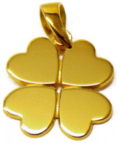 Pendentif Trèfle bijouterie Joly-pottuz Megève