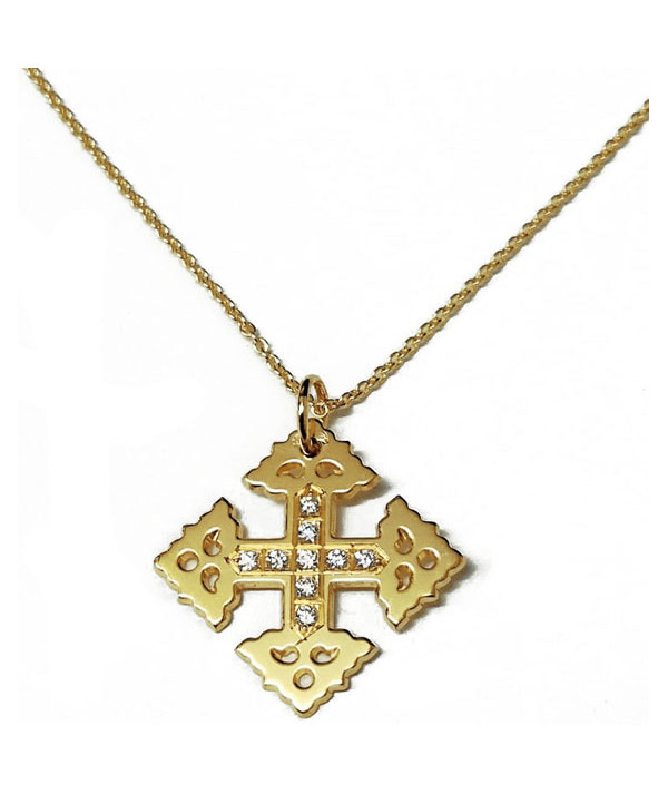 croix de Megève diamant bijouterie joly-pottuz