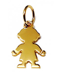 pendentif mini garçon or 750 joly-pottuz bijoutier Megève