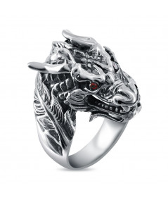 bague homme tête de dragon joly-pottuz bijoutier Megève