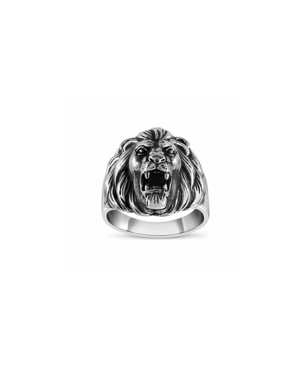 BAGUE LION EN ARGENT925