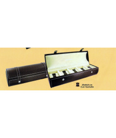 COFFRET CUIR POUR 5 MONTRES