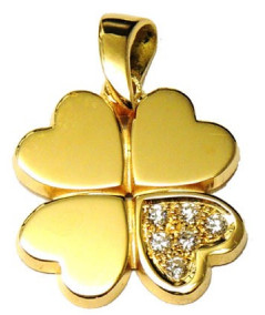 TREFLE 1 FEUILLE DIAMANT