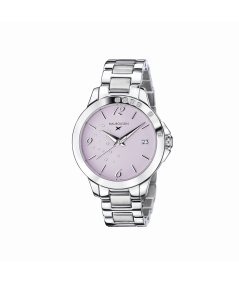 montre Mauboussin So Urgent violette acier et diamants