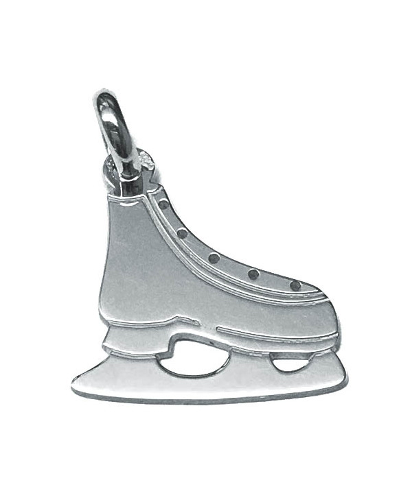 pendentif patin à glace. bijouterie JOLY-POTTUZ Megève
